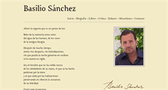 Desktop Screenshot of basiliosanchez.info